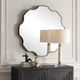 Uttermost® Gearing Up Antiqued Golden Bronze Mirror-2
