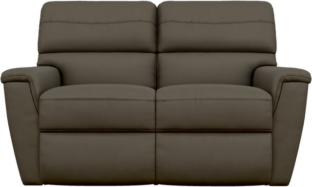 La-Z-Boy® Ava Mineral Leather Manual Reclining Loveseat-1