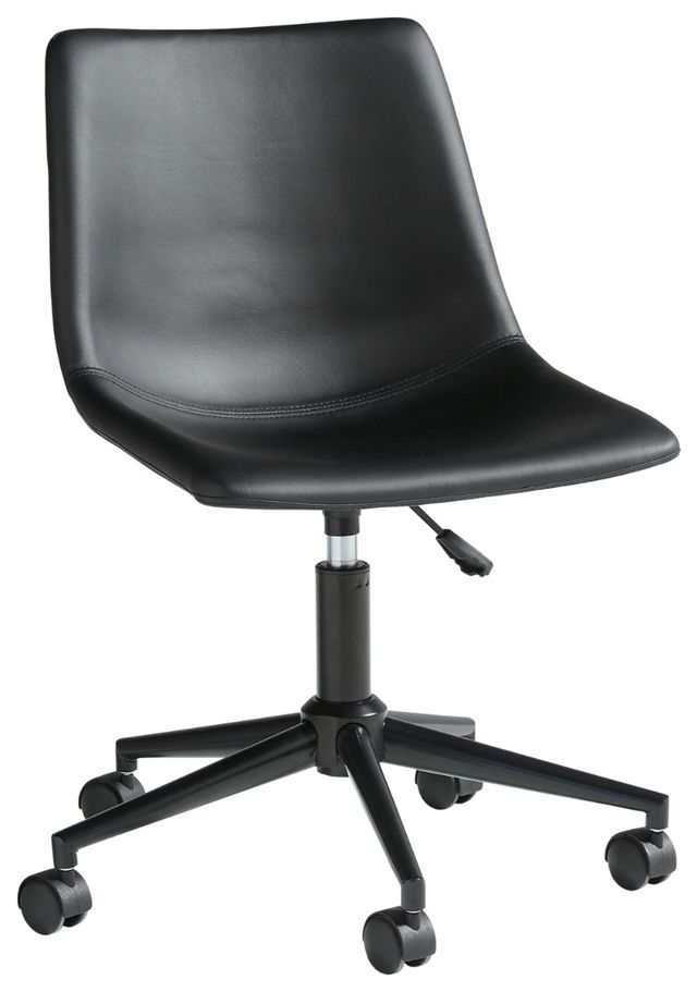 Signature Design by Ashley® Office Chair Program Black Swivel Desk Chair-0