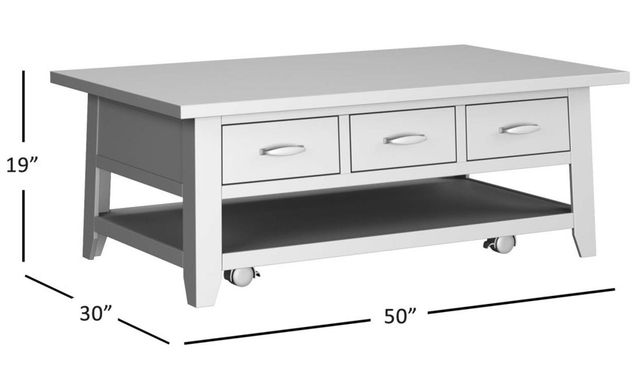 Jofran Inc. Telluride Driftwood Cocktail Table-2