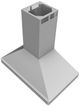 Vent-A-Hood® 42" Stainless Steel ARS Duct-Free Euro-Style Island Range Hood-1