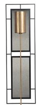 Crestview Collection Halston Black Wall Sconce-1