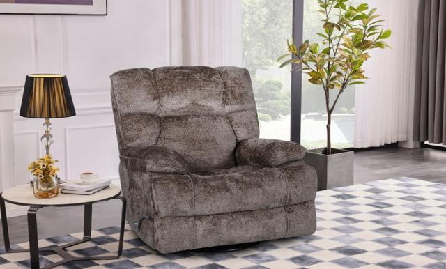 CHEERS Raiola Alaska Earth Manual Swivel Glider Recliner-1