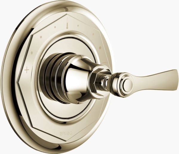 Brizo Rook® Brilliance® Polished Nickel Sensori Thermostatic Valve Trim - Lever -0