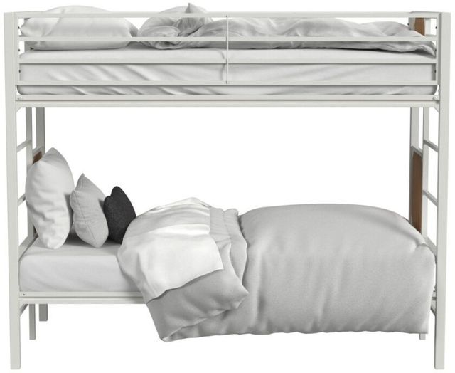 Intercon Midtown Youth White/Monarca Youth Twin Over Twin Bunk Bed-1