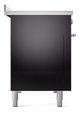 Ilve® Professional Plus II 48" Glossy Black Pro Style Induction Range-2