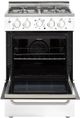 Unique® Appliances Prestige 24" White Freestanding Gas Range-1