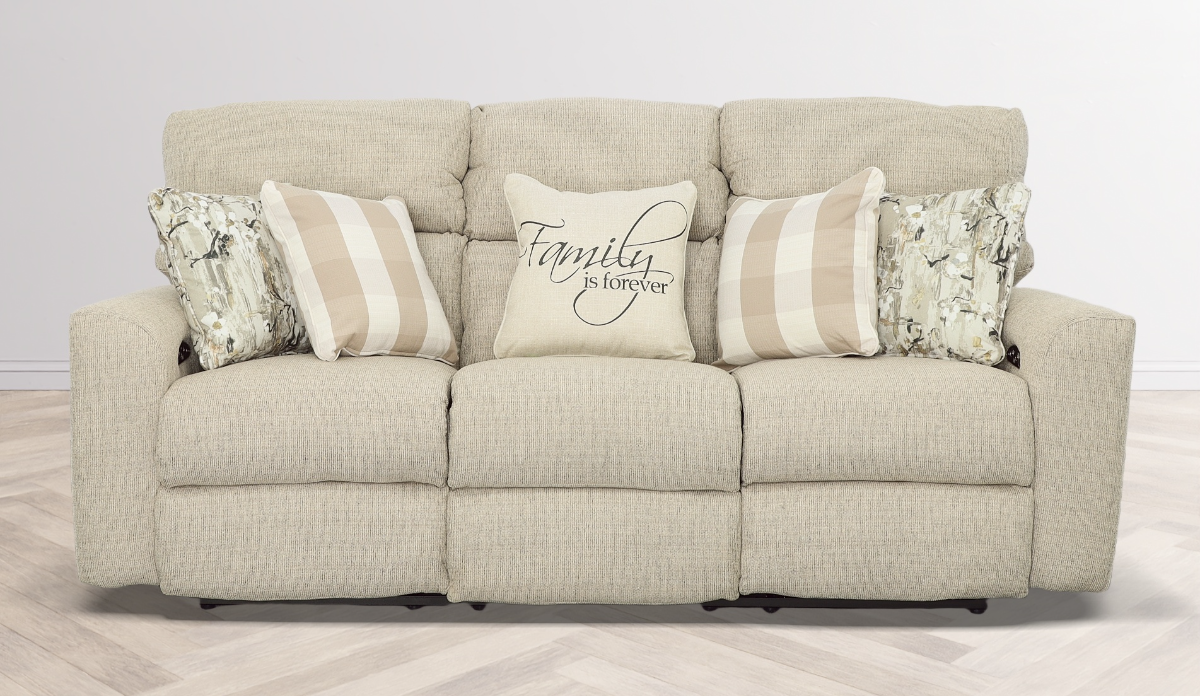 Catnapper Searsport Buff Power Reclining Sofa - Thumbnail 5