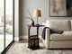 Sunny Designs™ Santa Fe Dark Chocolate Sofa Mate Table-1
