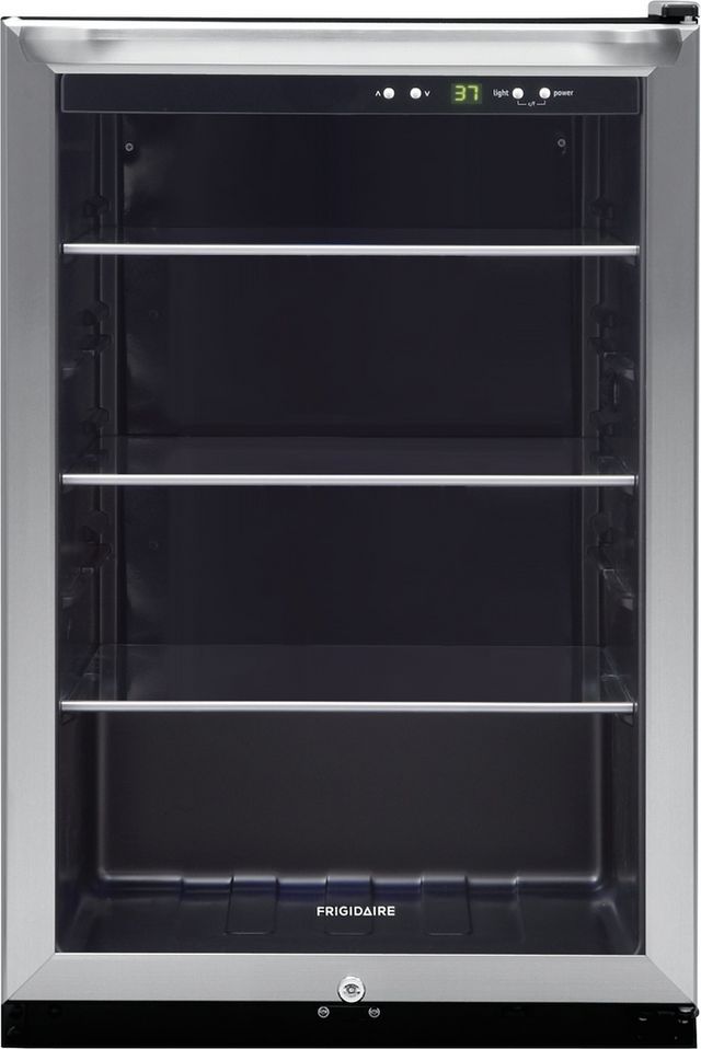Frigidaire® 4.6 Cu. Ft. Stainless Steel Freestanding Beverage Center-0