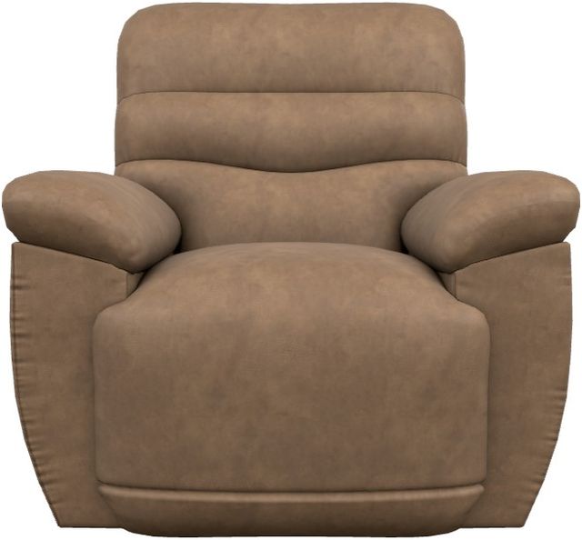 La-Z-Boy® Joshua Chestnut Power Rocking Recliner with Headrest-1