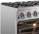 FORNO® Massimo 36" Stainless Steel Pro Style Dual Fuel Range-3