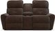 La-Z-Boy® Douglas Walnut Power Reclining Loveseat with Power Headrest and Console-0