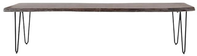 Jofran Inc. Nature's Edge Slate 70" Dining Bench-2