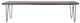Jofran Inc. Nature's Edge Slate 70" Dining Bench-2