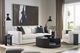 Vanguard® Furniture Customizable Ease Stocked Leone Stocked 100" Sofa-2