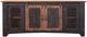 International Furniture Direct Pueblo Brown/Weathered Black 60" TV Stand-0