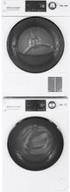 GE® White Front Load Washer & Electric Dryer Laundry Pair-3