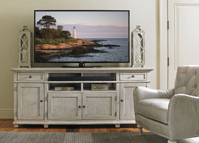 Lexington Home Oyster Bay Kings Point White Large Media Console-1