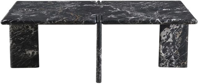 Universal Explore Home™ New Modern Magnus Black Cocktail Table-2