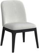 Elements International Rosalie Black/Gray Upholstered Dining Side Chair-0