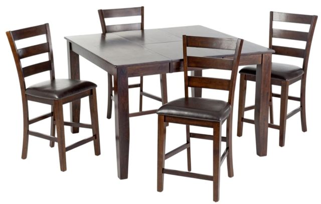 Intercon Kona 5-Piece Raisin Counter Dining Set-0