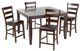 Intercon Kona 5-Piece Raisin Counter Dining Set-0
