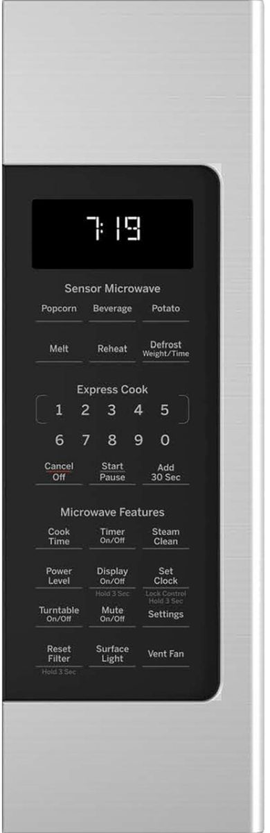 GE® 1.9 Cu. Ft. Stainless Steel Over The Range Microwave-1