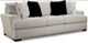 Elements International Fentasy Silver Sofa-0