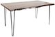 Jofran Inc. Nature's Edge 6-Piece Light Chestnut Dining Set-2