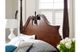 Kincaid Furniture Hadleigh Cherry Brown King Rice Carved Bed-2