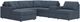 Signature Design by Ashley® Modmax 6-Piece Ink Left-Arm Facing Sectional with Chaise and Storage Console-0