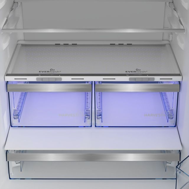 Beko 30 in. 16.1 Cu. Ft. White Counter Depth Bottom Freezer Refrigerator-3