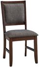 A-America® Chesney Falcon Brown Upholstered Dining Side Chair-0