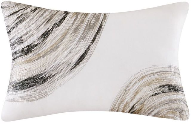Olliix by Madison Park Essentials Saben Taupe Twin Complete Comforter and Cotton Sheet Set-2