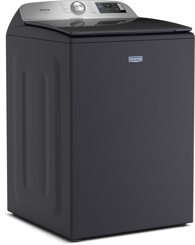 Maytag® Pet Pro 5.3 Cu. Ft. Midnight Steel Impeller Top Load Washer-3