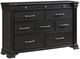 Elements International Kings Court Black Dresser-0