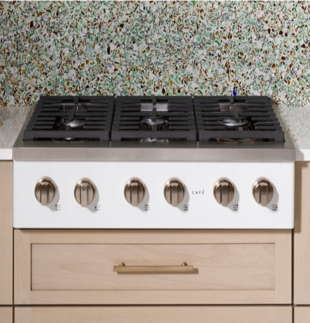 Café - 36" Built-In Gas Cooktop with 6 Burners, Customizable - Thumbnail 3