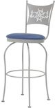 Trica Art I Swivel Vanity Height Stool-1