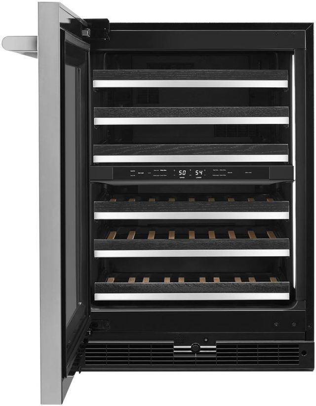 JennAir® RISE™ 24" Stainless Steel Wine Cooler-1