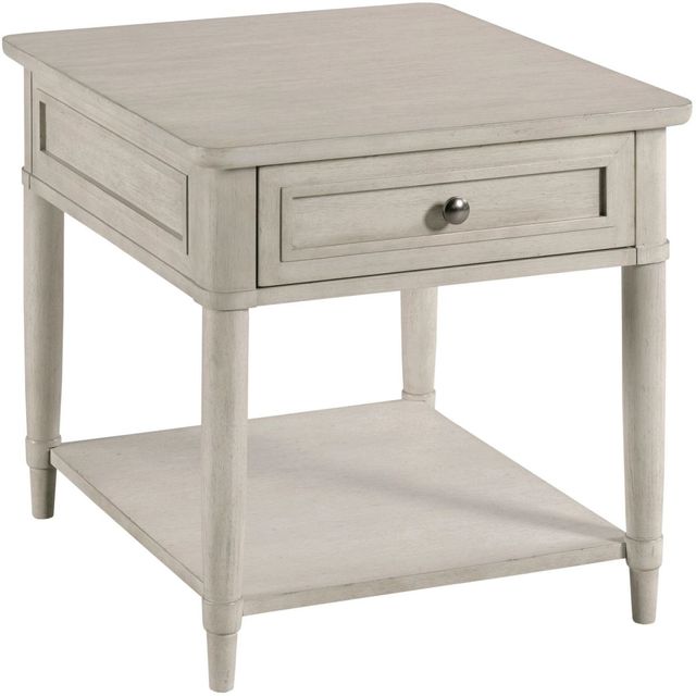 Hammary® Domaine Taupe Patina Rectangular End Table-0