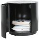 CabanaCoast® Customizable Mesa Aluminum 18" Outdoor Round Storage Side Table-0
