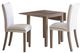 Jofran Inc. Eastern Tides 3-Piece ET Brushed Bisque/White Dining Set-0