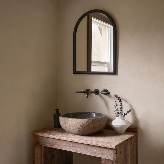 Renwil® Olfito Matte Black Accent Mirror-1