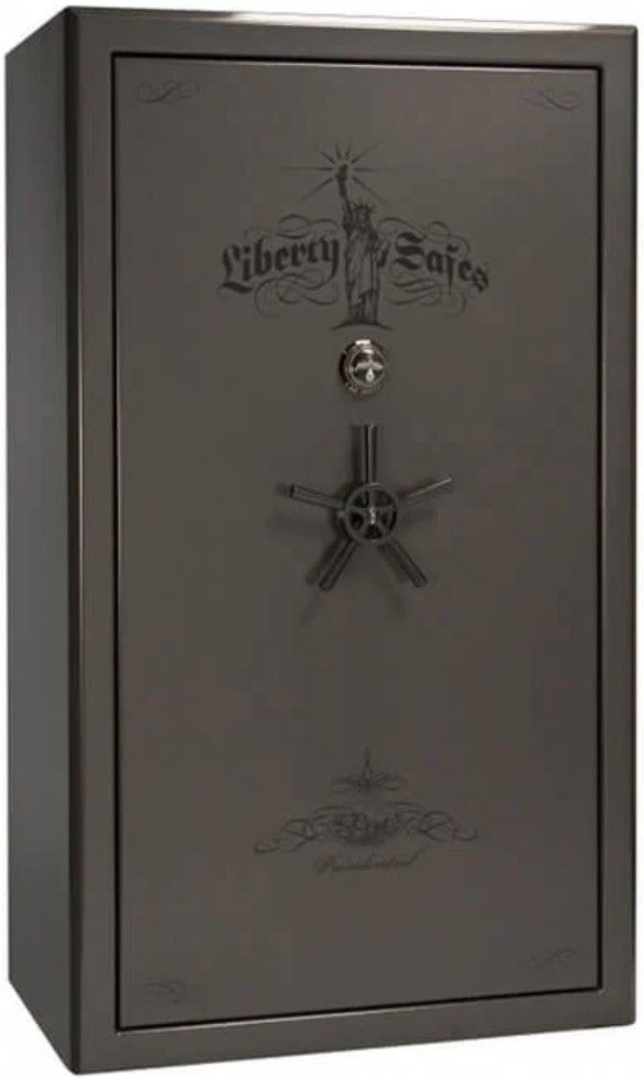 Liberty Safe Presidential Gray Marble 50 Mechanical Lock Gun Safe-0