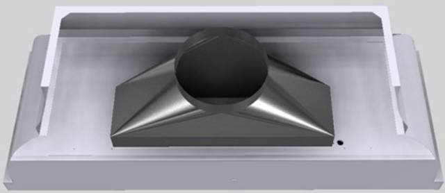 Vent-A-Hood® Designer Series 66" White Wall Mounted Range Hood-2