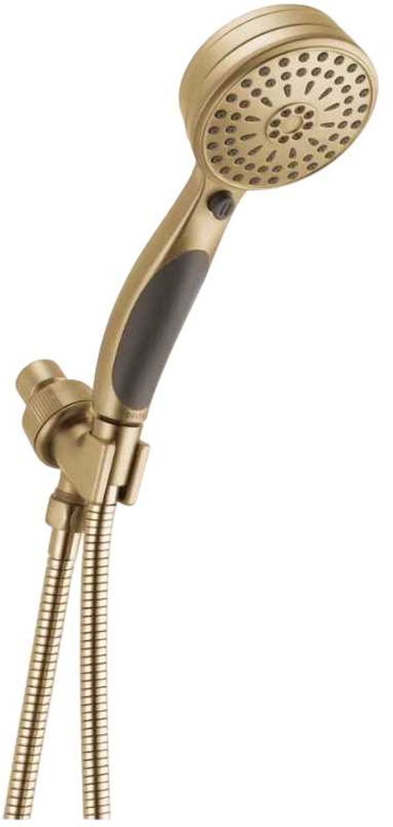 Delta Universal Showering Champagne Bronze 9-Setting ActivTouch® Shower Mount Hand Shower-0