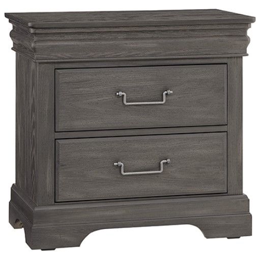 Vaughan-Bassett Vista Grey Nightstand