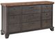 Steve Silver Co. Bear Creek 4-Piece Camel/Sabel King Panel Bedroom Set-3