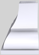 Vent-A-Hood® Designer Series 36" White Wall Mounted Range Hood-4